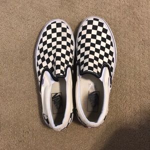 checkered vans